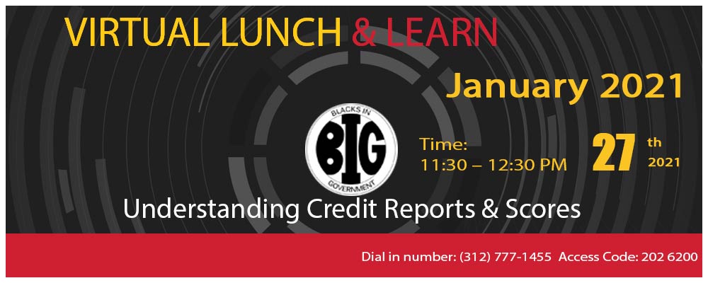 January 2021 BIG IRS NCC LUNCH N LEARN Workshop