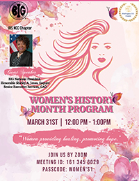 2022 Women's History Month Program